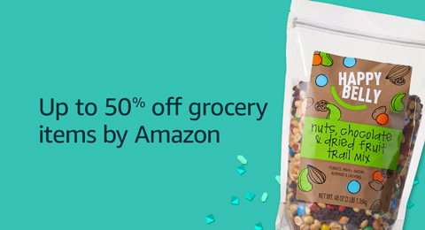 50% off grocery items