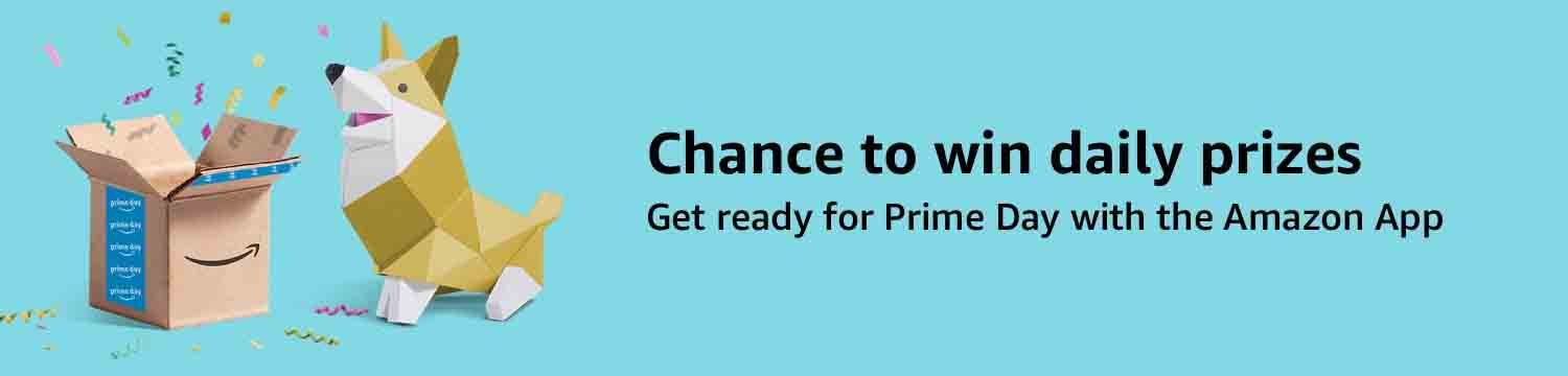 Daily giveaway through the Amazon App on Prime Day 2018