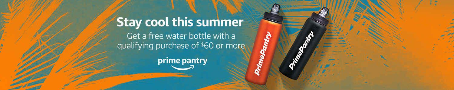 Amazon Prime Pantry Aluminum Water Bottle 