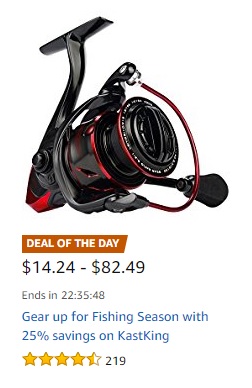 gear up on promo for a fishing trip with Amazon fishing deals