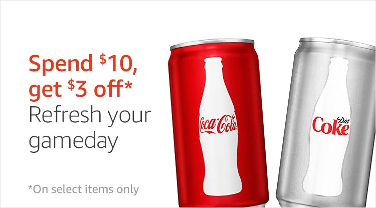 new promo on Coca-Cola's Coke, Diet Coke, and other soft drinks 
