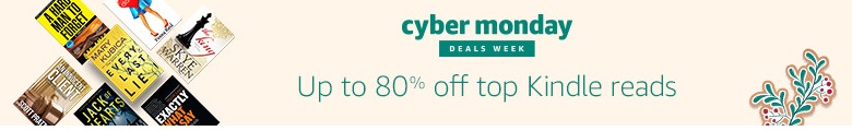 Cyber Monday 80% off top Kindle reads