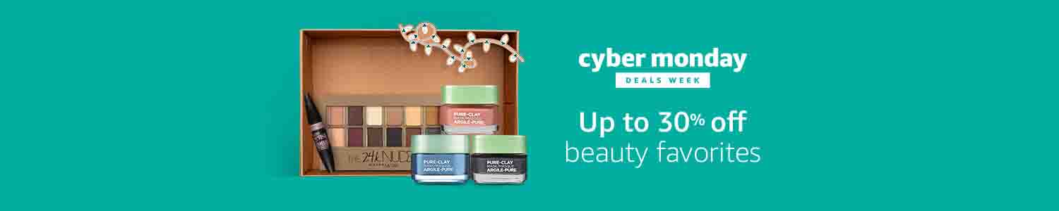 Cyber Monday extra 30% off beauty products