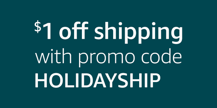 Promo code 'HOLIDAYSHIP' 