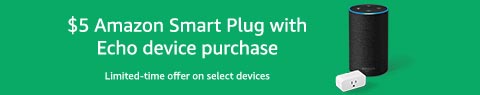 $5 Alexa smart plug bundled with Amazon Echo device