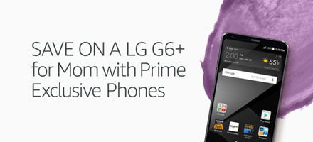 promo on exclusive phones for Amazon Prime Member
