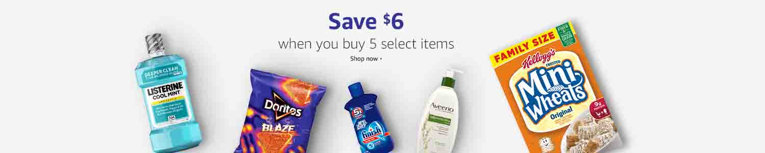 Promos in Prime Pantry to Amazon Prime Member