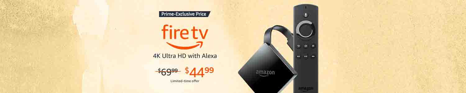 Extra $25 off all-new Fire TV exclusively for Amazon Prime Member