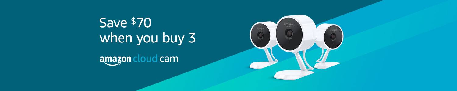 promo for Amazon Cloud Cam Indoor Security Camera