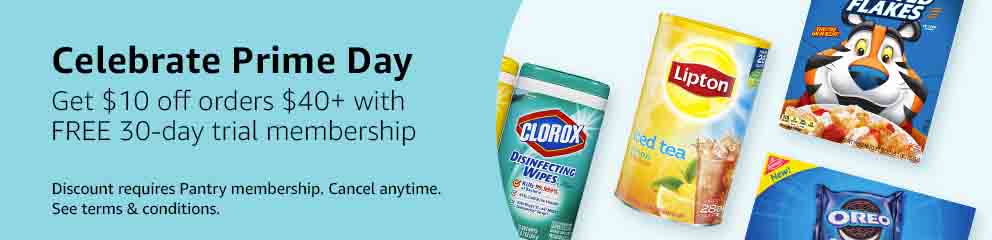 Promo code 'PANTRY' for $10 off $40 Amazon Prime Pantry purchase Promo code 'PANTRY' for $10 off $40 Amazon Prime Pantry purchase