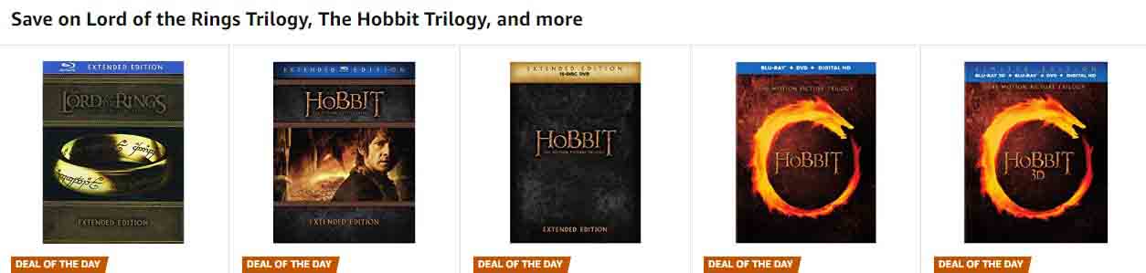 Holiday exclusive promo for movies & TV shows by Amazon