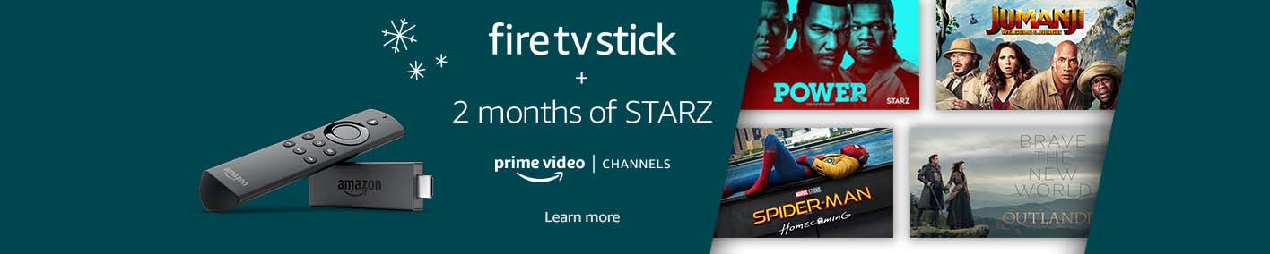 Holiday exclusive promo for movies & TV shows by Amazon