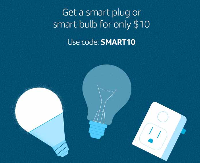 PROMO CODES FOR ALEXA SMART BULB AND SMART PLUG BY AMAZON