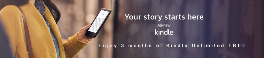 ALL-NEW KINDLE WITH  3 MONTHS OF KINDLE UNLIMITED FREE