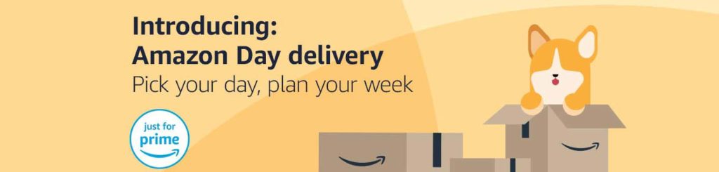 WHAT'S THE PROMO OF AMAZON DAY DELIVERY WITH PRIME MEMBERSHIP