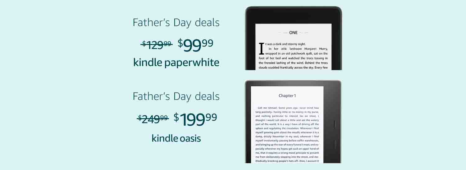 Monthly promos for Amazon Kindle Paperwhite