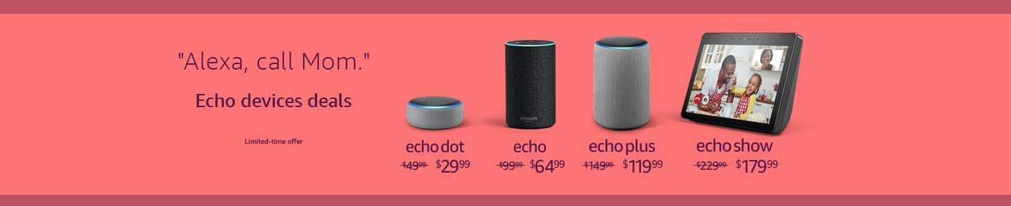 ALL-NEW ECHO DEVICES ANNOUNCED WITH PROMO CODES AT AMAZON