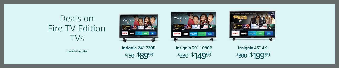 Holiday Promos for Fire TV Cube /Fire TV Stick/Fire TV Stick 4K and more