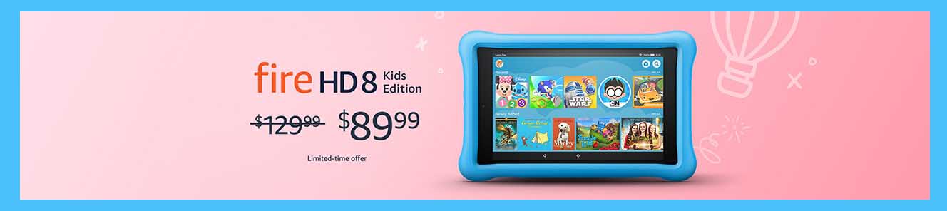 Monthly promos on Amazon Fire tablets