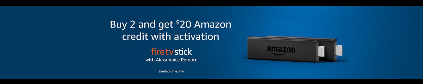 Holiday Promos for Fire TV Cube /Fire TV Stick/Fire TV Stick 4K and more