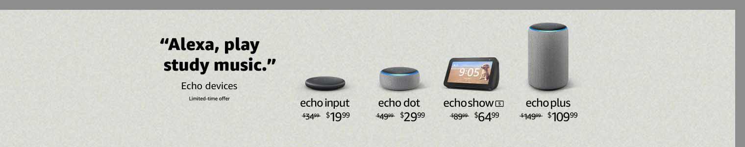 all-new Echo devices announced with promo codes at Amazon