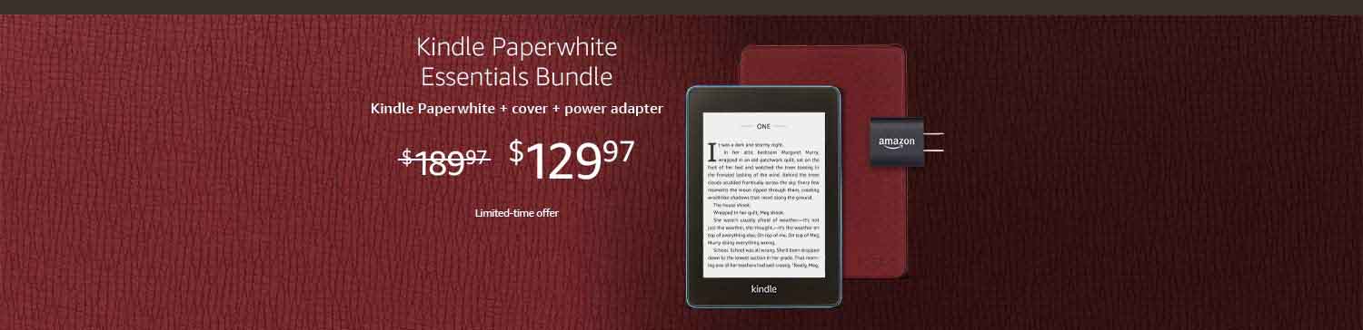 PROMOS FOR AMAZON KINDLE PAPERWHITE, KINDLE DEVICES, GIFT BUNDLE