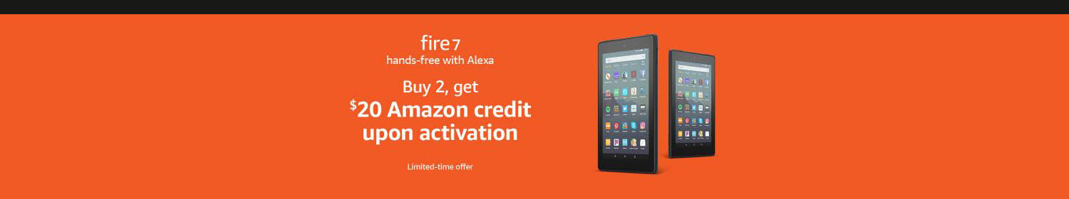 promos on Amazon Fire tablets