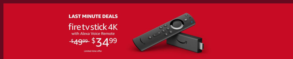 promo for Fire TV Stick 4K