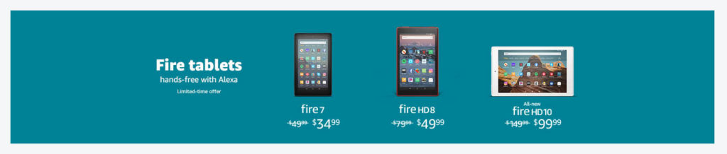 AMAZON FIRE promo