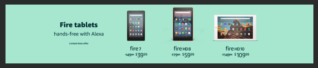 Amazon Fire promo