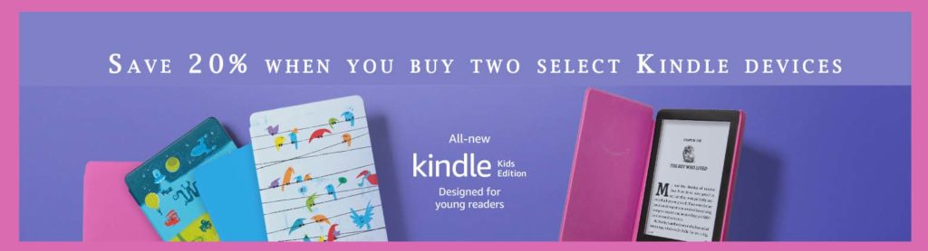 Kindle Kids Edition promo