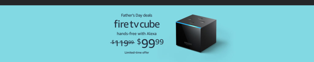 Fire TV Cube promo 