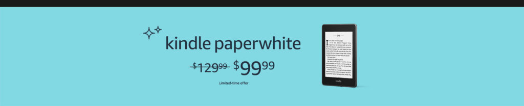 KINDLE PAPERWHITE PROMO