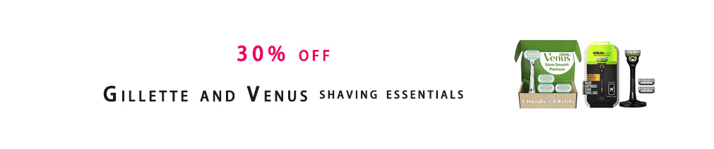 Gillette and Venus shaving essentials