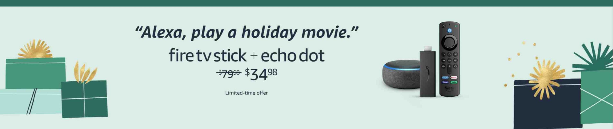 Echo Dot bundle promo