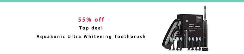 AquaSonic Ultra Whitening Toothbrush
