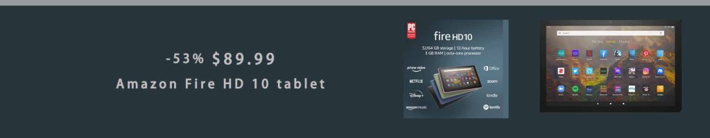 Amazon Fire HD 10 tablet
