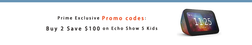 Echo Show 5 Kids, promo codes