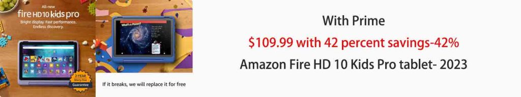 Fire HD 10 Kids Pro