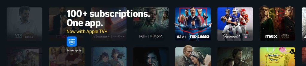 promos for movies & TV shows